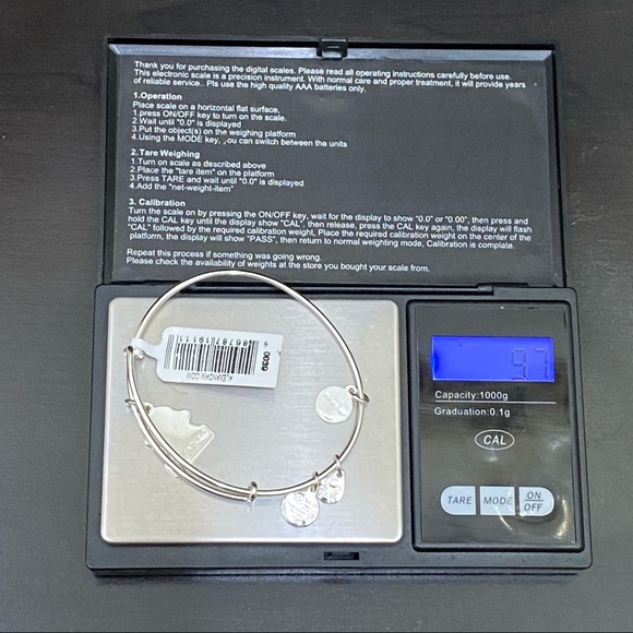 Alex and Ani Bah Humpug Bangle Bracelet - Picture 5 of 10